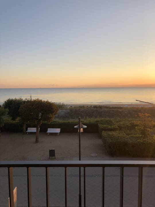Ausblick SEETELHOTEL Kaiserstrand Beachhotel