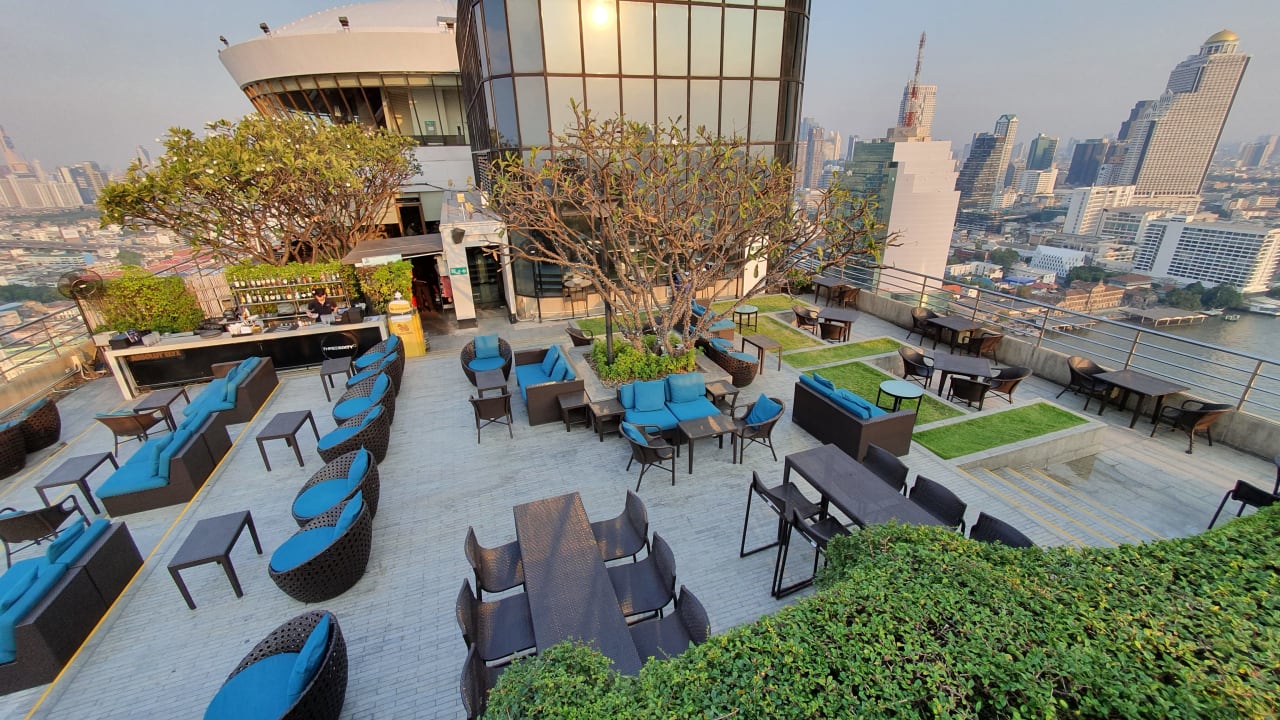 Ausblick Millennium Hilton Bangkok