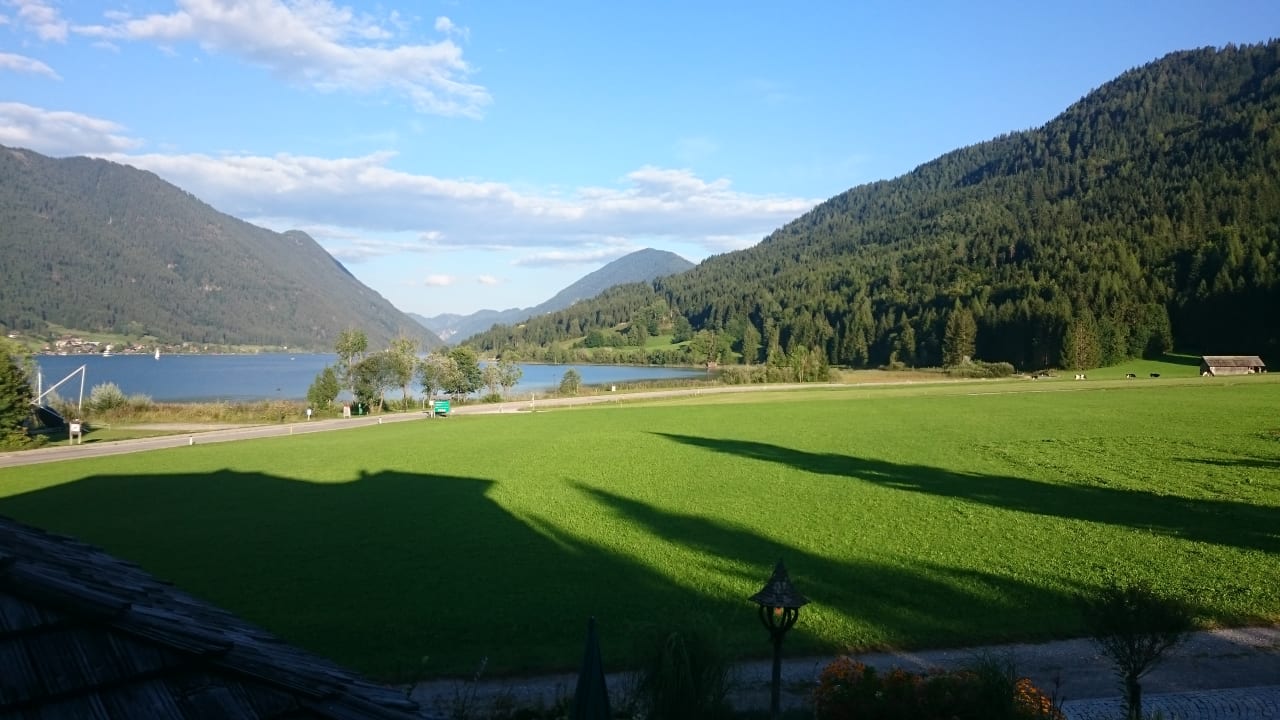 Ausblick Hotel Das Leonhard - Naturparkhotel am Weissensee