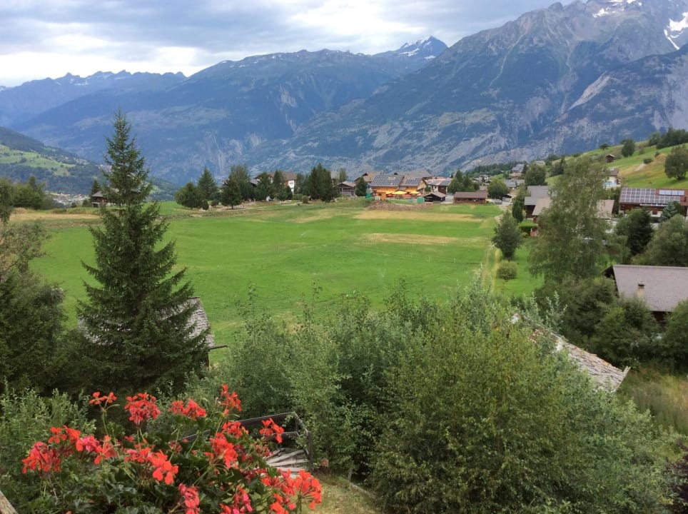 Aussicht vom Hotelzimmer Hotel Restaurant Bürchnerhof
