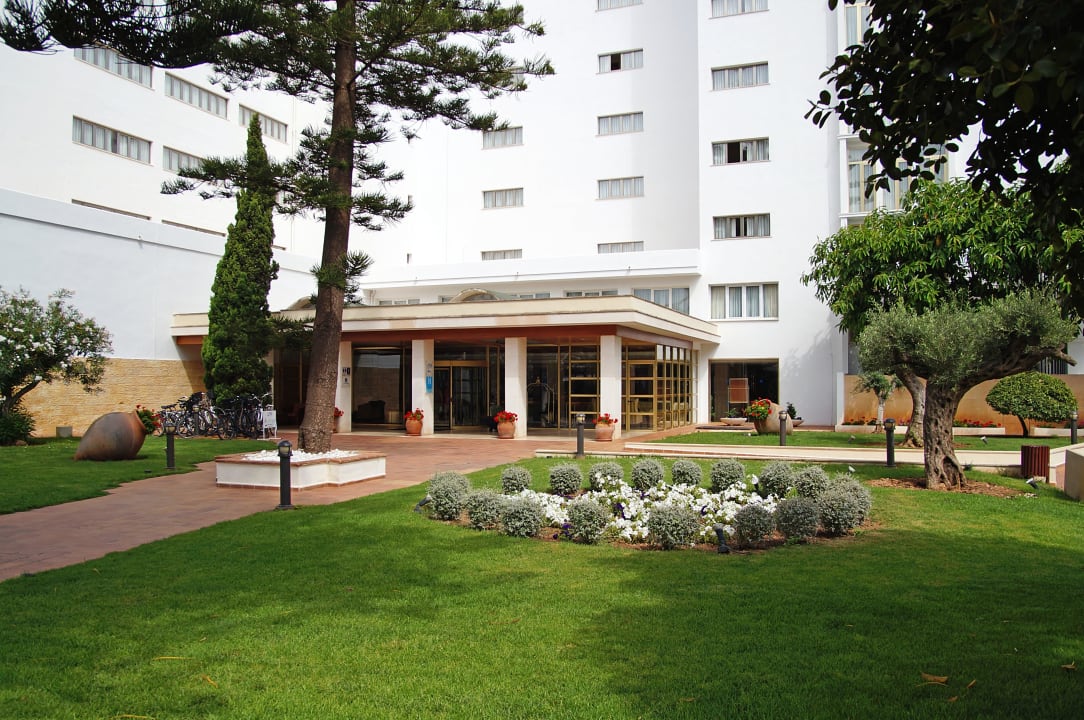 Hotel Landseite - Eingang CM Playa del Moro