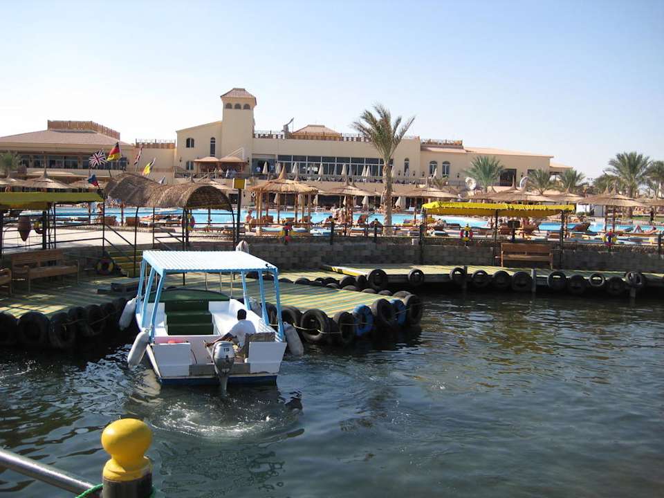 Anlegestelle in der Lagune Pickalbatros Dana Beach Resort - Hurghada