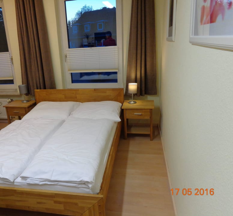 Doppelbett  Gasthaus Pampilo
