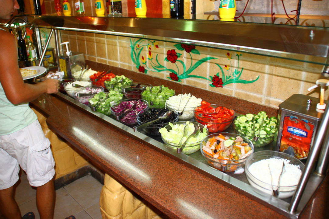 Salatbuffet Pickalbatros Alf Leila Wa Leila Resort - Neverland Hurghada
