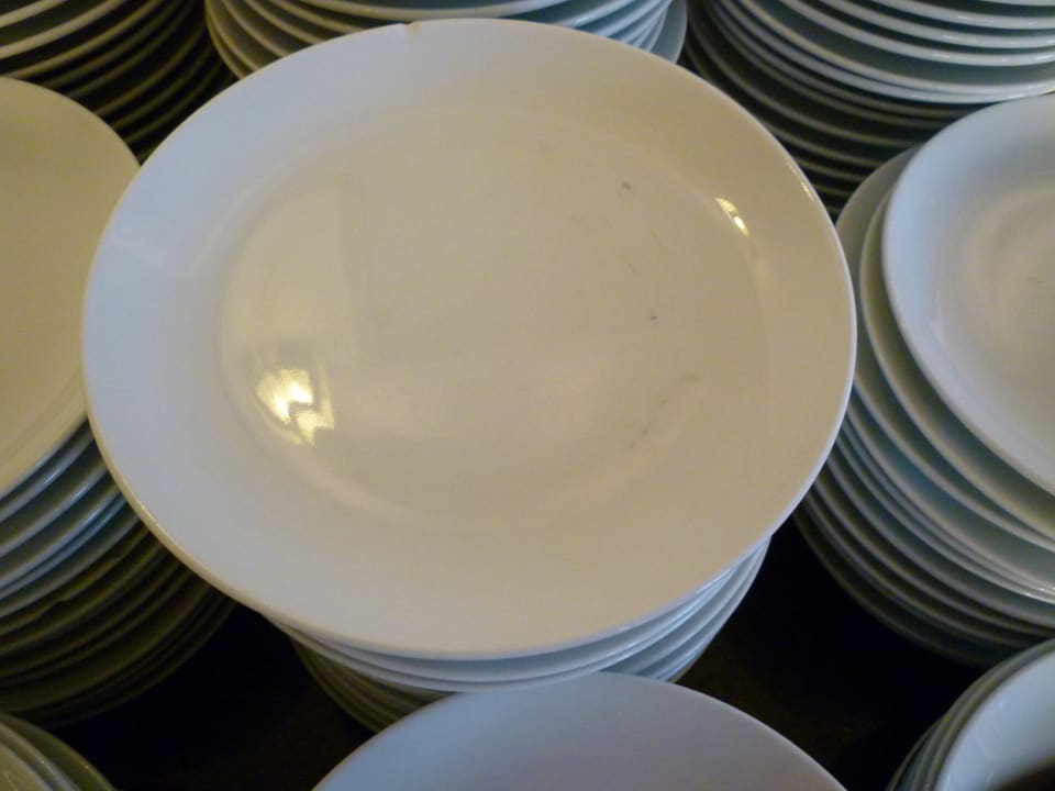 Dreckige "frische" Teller Ephesia Holiday Beach Club