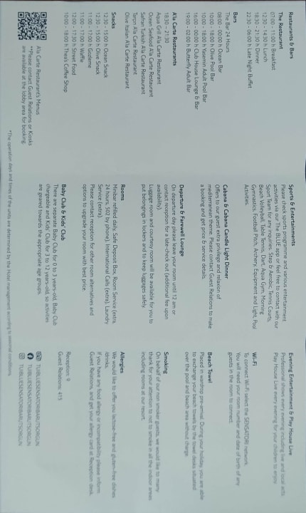 Sonstiges Akra Sorgun Tui Blue Sensatori