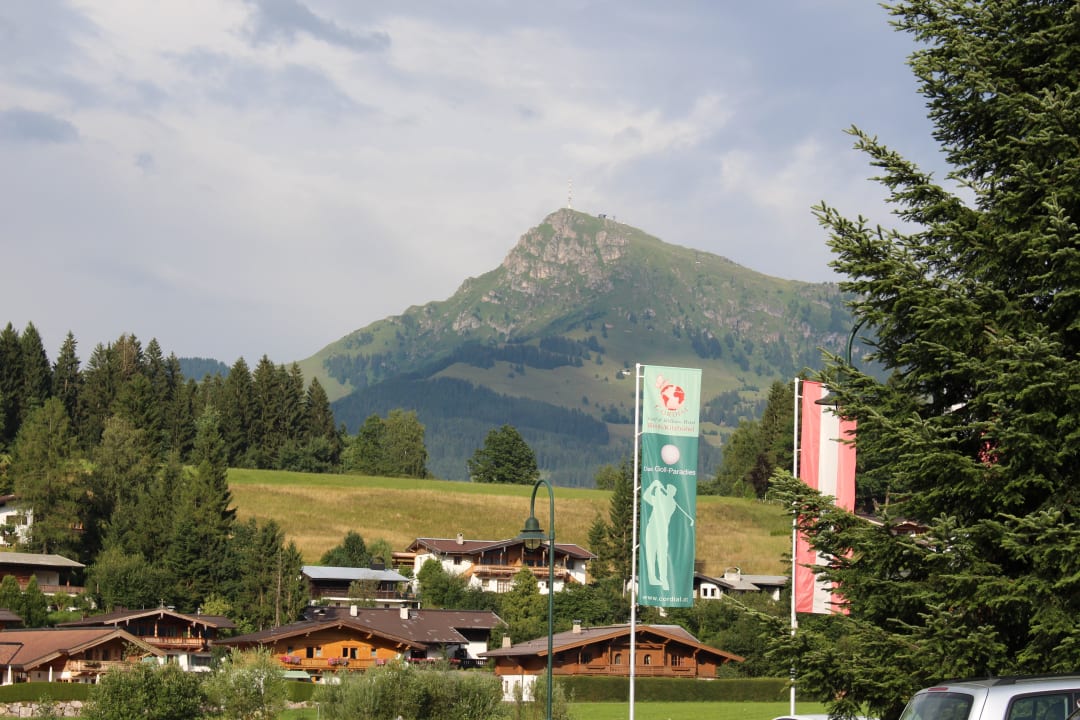 Blick Richtung Kitzbühler Horn Lisi Family Hotel Reith bei Kitzbühel