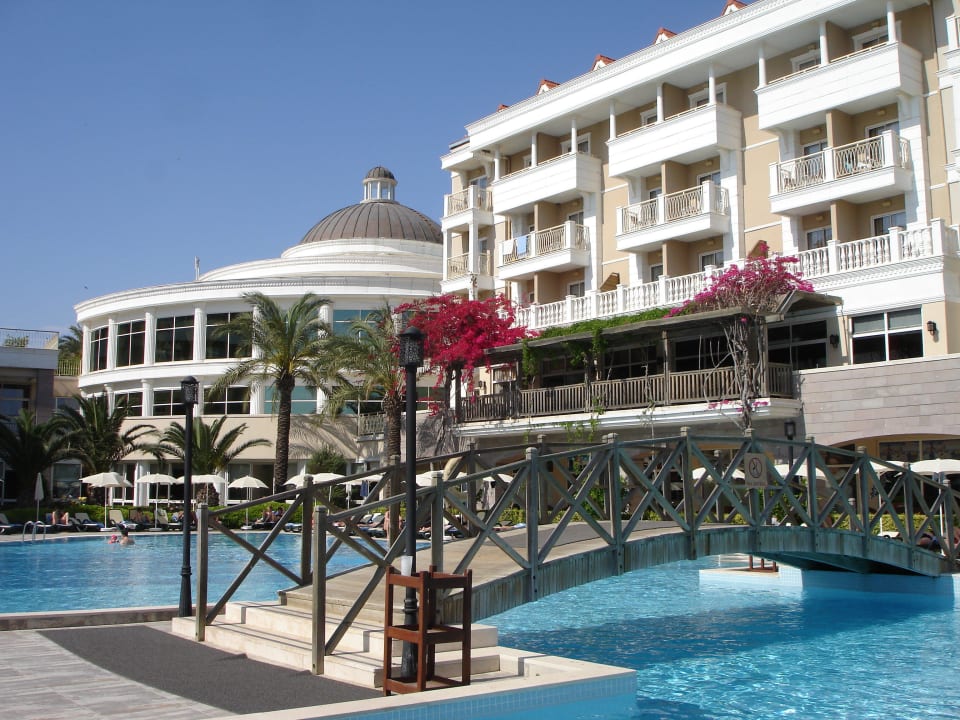 Blick auf den Pool  Trendy Aspendos Beach Hotel