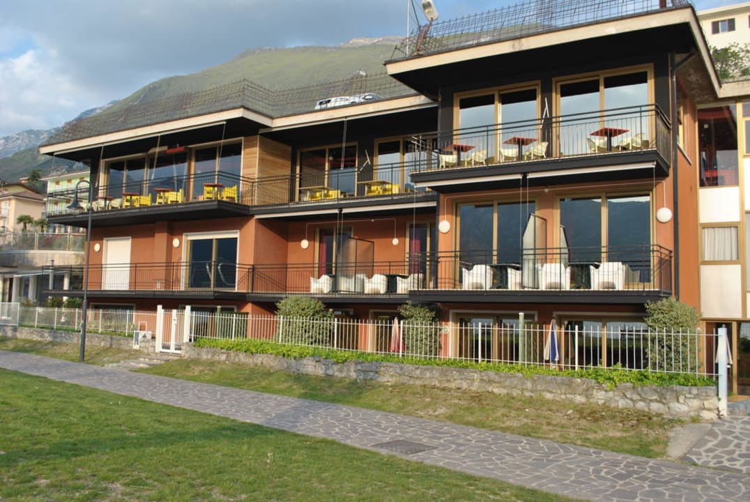 Von der Promenade aus gesehen Ambienthotel PrimaLuna