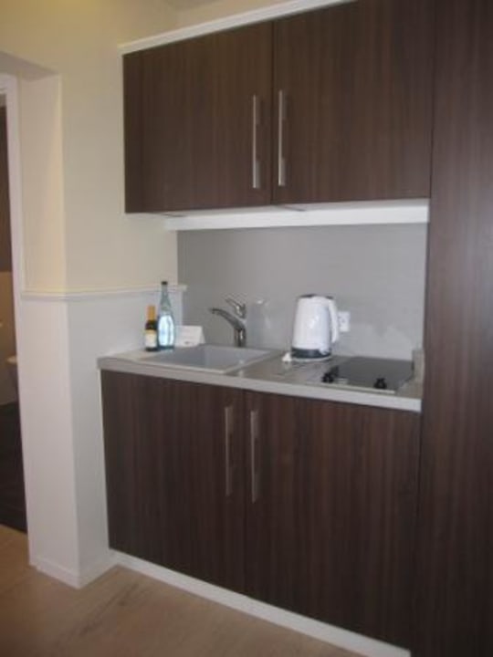 Küche mit ausreichender Ausstattung The Heidelberg Exzellenz Hotel