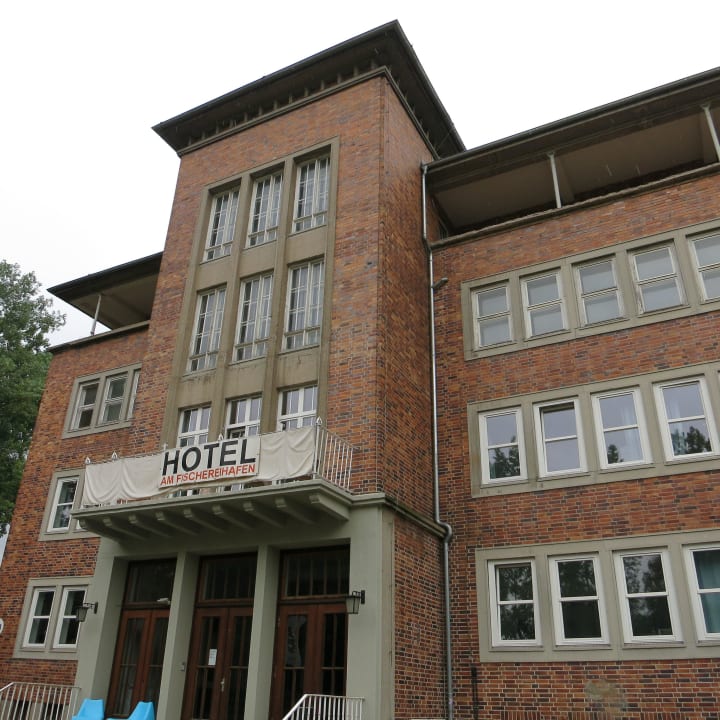 Cooles Gebäude Hotel am Fischereihafen