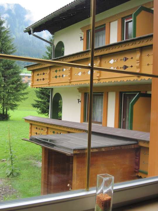 Vom Frühstücksraum aus gesehen Pension & Ferienwohnung Solaria