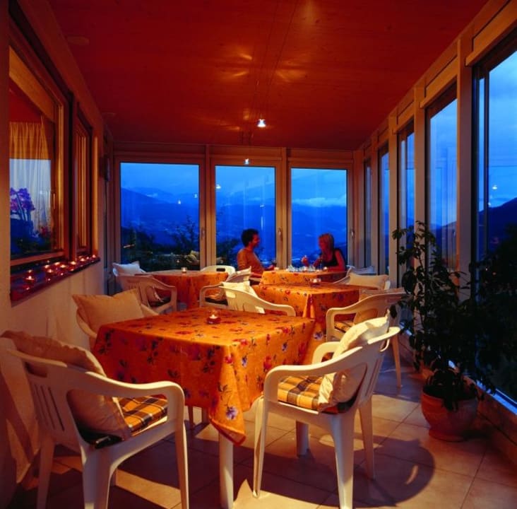 Ausspannen im Wintergarten Pension Weinberg