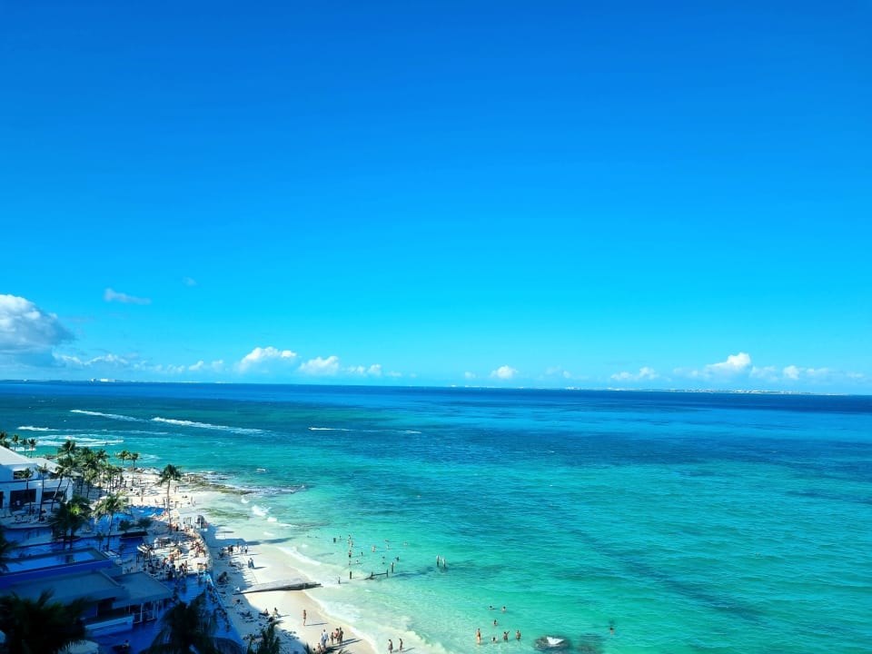 Ausblick Hotel Riu Cancun
