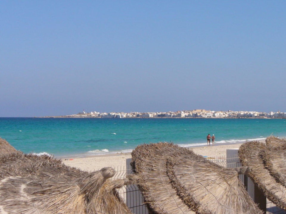 Strand mit Blick auf Mahdia Iberostar Selection Royal El Mansour