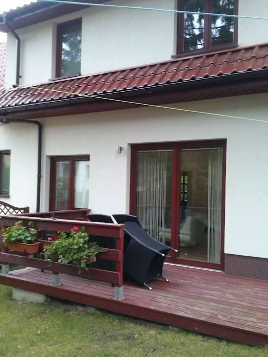 Terrasse Ferienhaus Zacisze 1