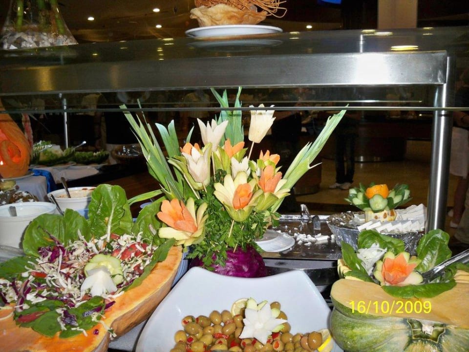 Dekoration im Hauptrestaurant Seaden Sea World Resort & Spa