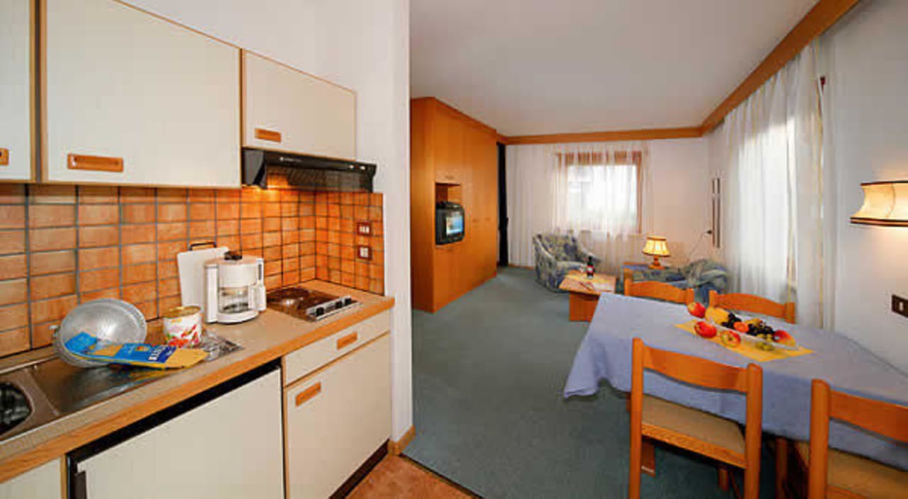 Appartment von Innen Appartementhotel Carmen