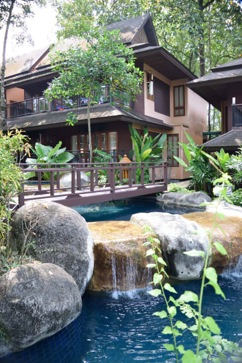 Pool und Wohnblock Khao Lak Merlin Resort