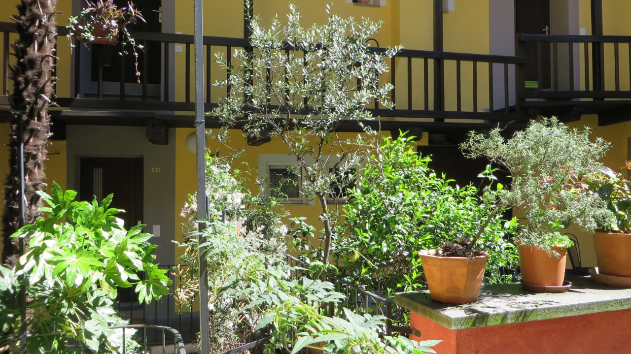 Gartenanlage Apartments Residenza Motta