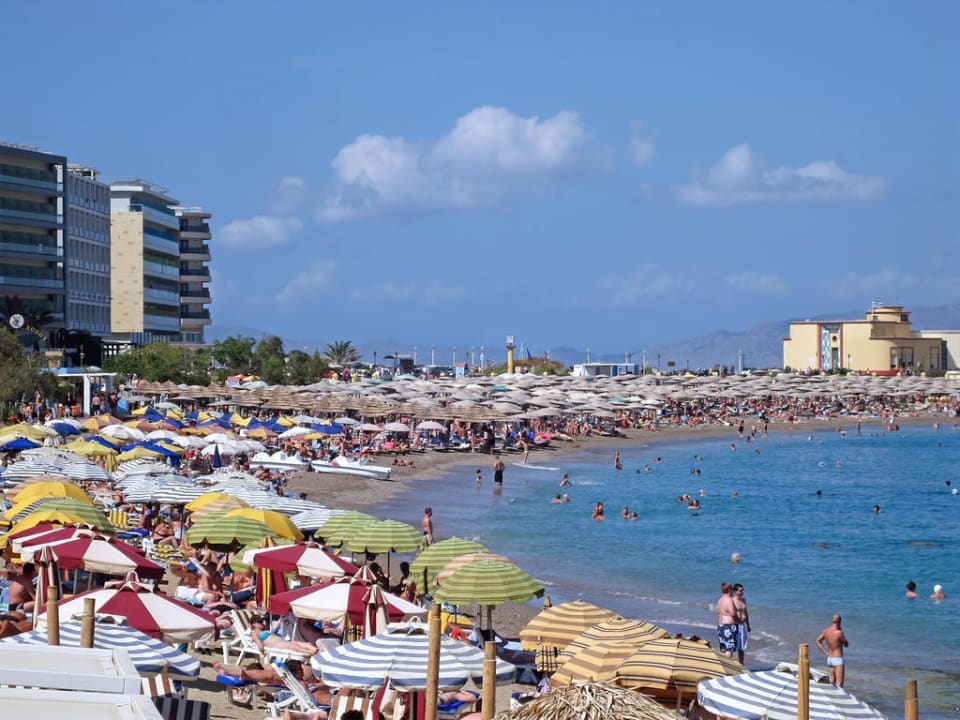 Aussicht Ibiscus Hotel Rhodos
