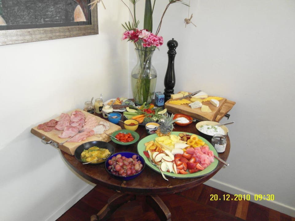 Frühstück Lezard Bleu Guesthouse