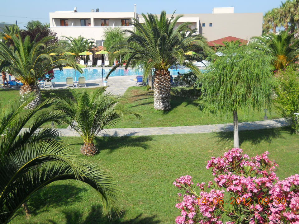 Blick von der Terrasse Hotel Esperia