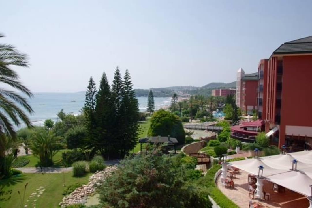 Blick aus dem Hotelzimmer AQI Pegasos Resort