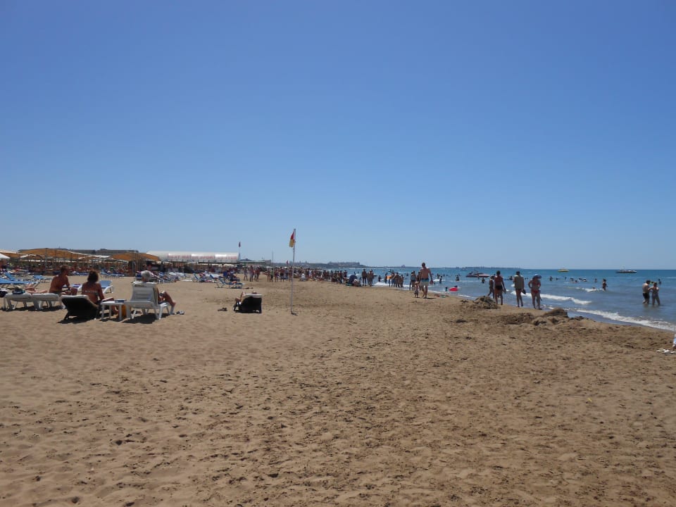 Feinsandiger endloser Strand Aydinbey Kings Palace & Spa