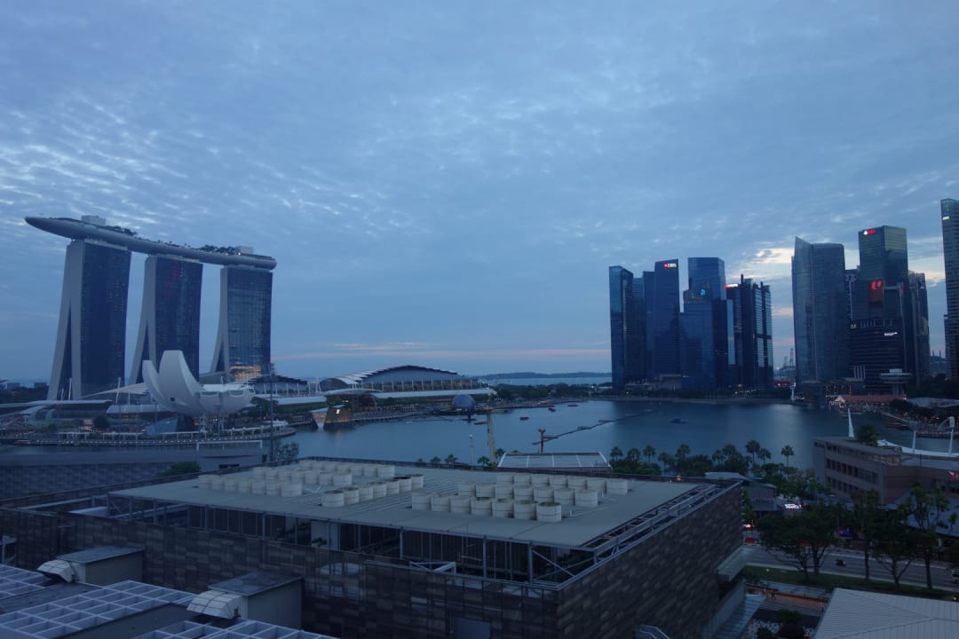 Ausblick Parkroyal Collection Marina Bay