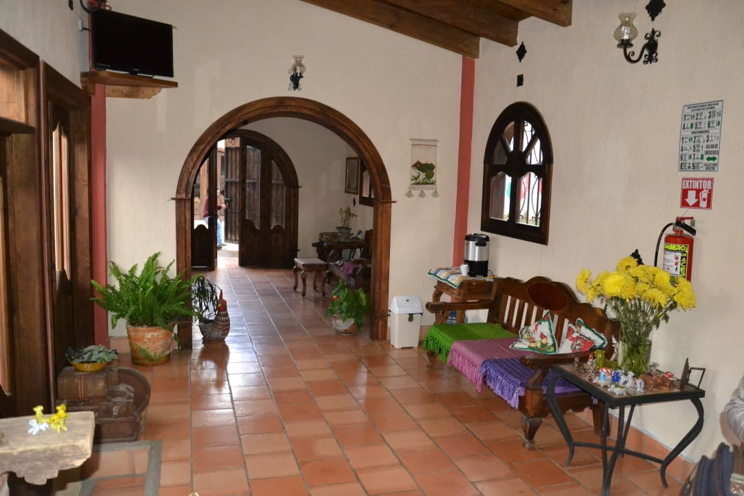 Rezeptionsbereich Hotel Santo Tomas