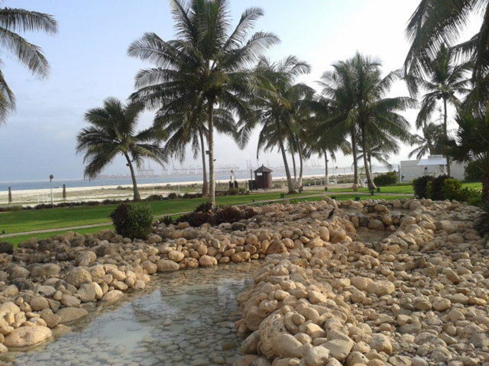 Angelegter Bachlauf Hilton Salalah  Resort