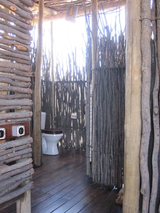 Open-air Toilette Etosha Village