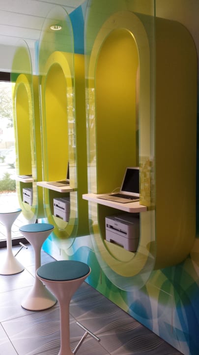 Hinternetecke mit Druckern Prize by Radisson, Hamburg City