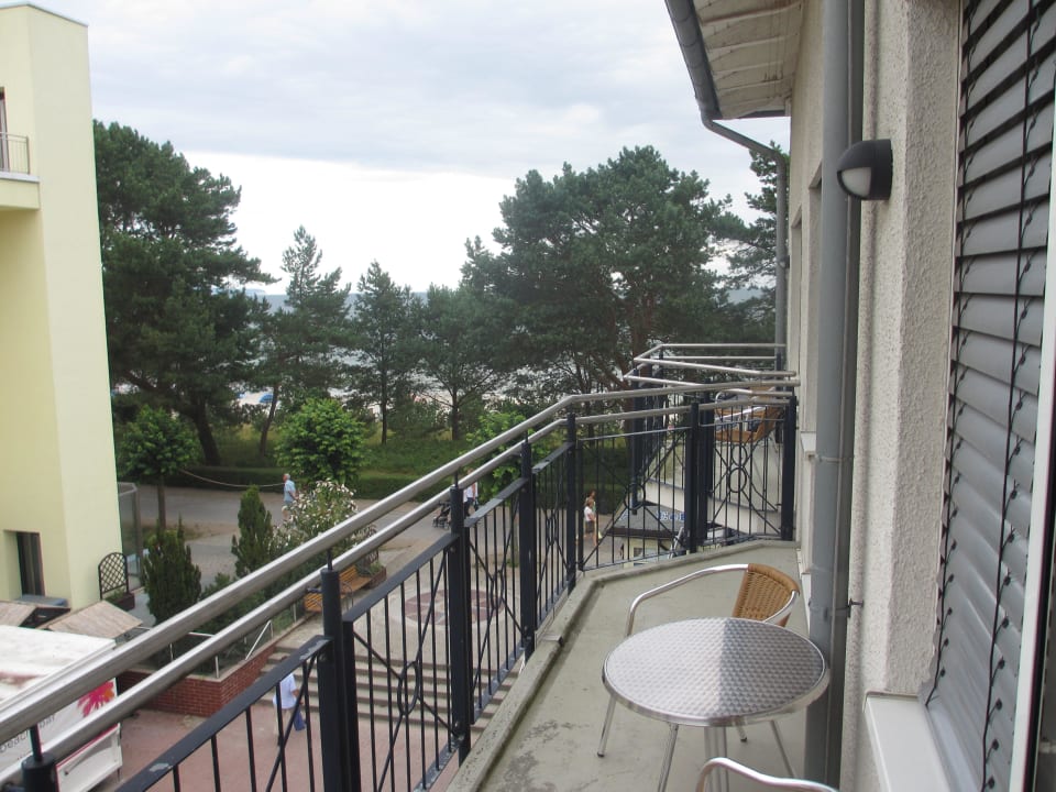 Vom Balkon auf die Ostsee Dorint Strandhotel Binz