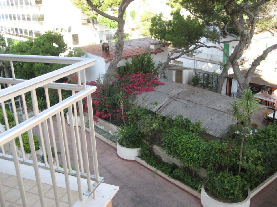 Blick vom Balkon Hotel HM Ayron Park