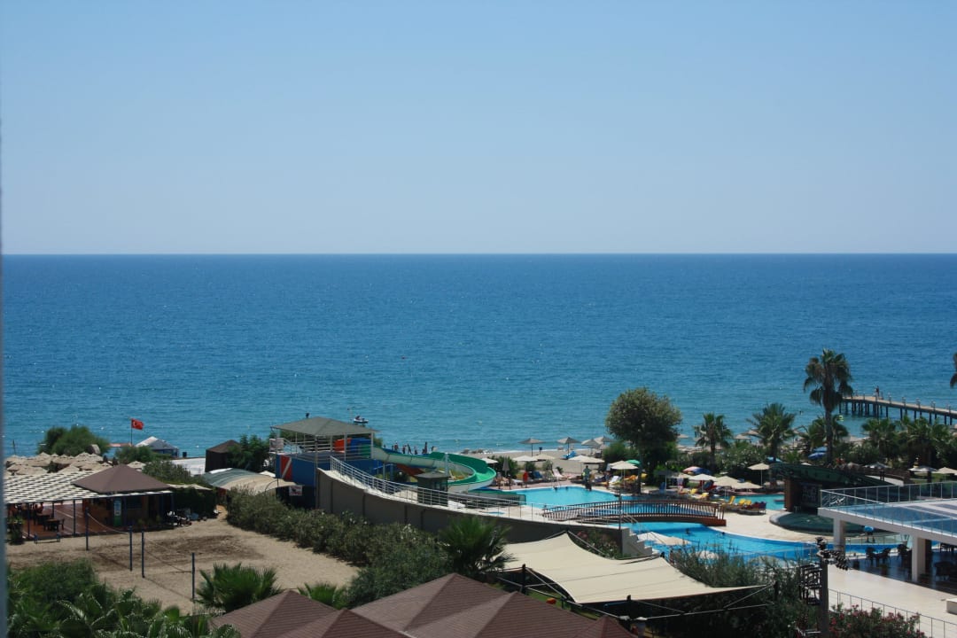 Ausblick von unserem Zimmer Hotel Royal Garden Beach