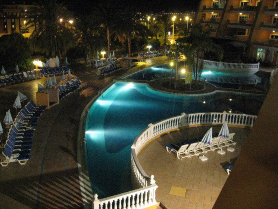 Pool Abends Chatur Playa Real Resort