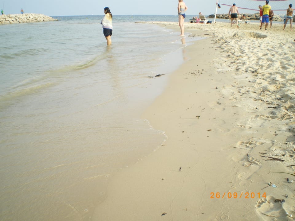 Feinsandig, ohne Steine Marhaba Royal Salem