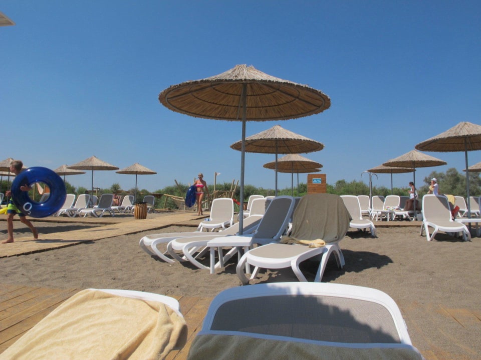 Hoteleigener Strand  Titanic Deluxe Golf Belek