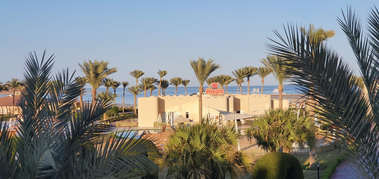 Ausblick Cleopatra Luxury Resort Makadi Bay