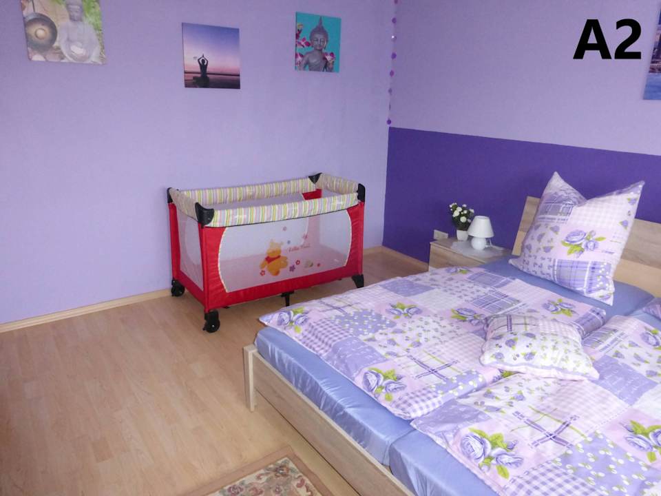 Schlafzimmer  Ferienwohnungen Grebner