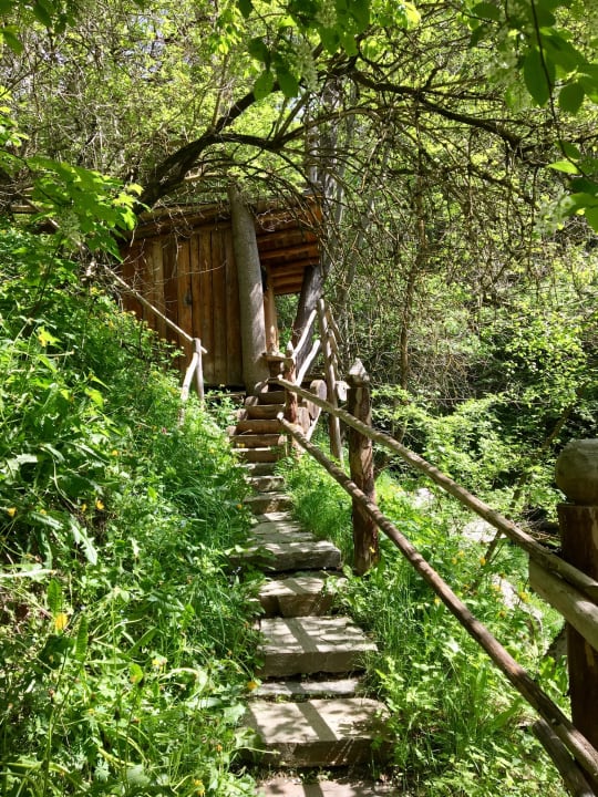 Bachsauna Naturhotel Lüsnerhof