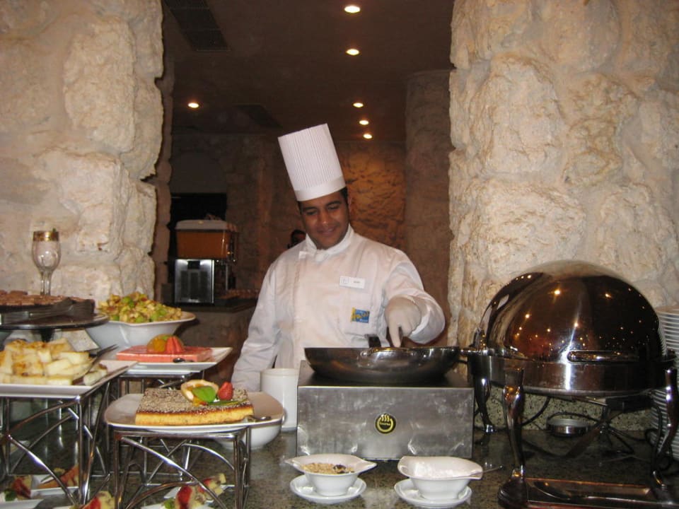 Dessertzubereitung Pickalbatros Citadel Resort