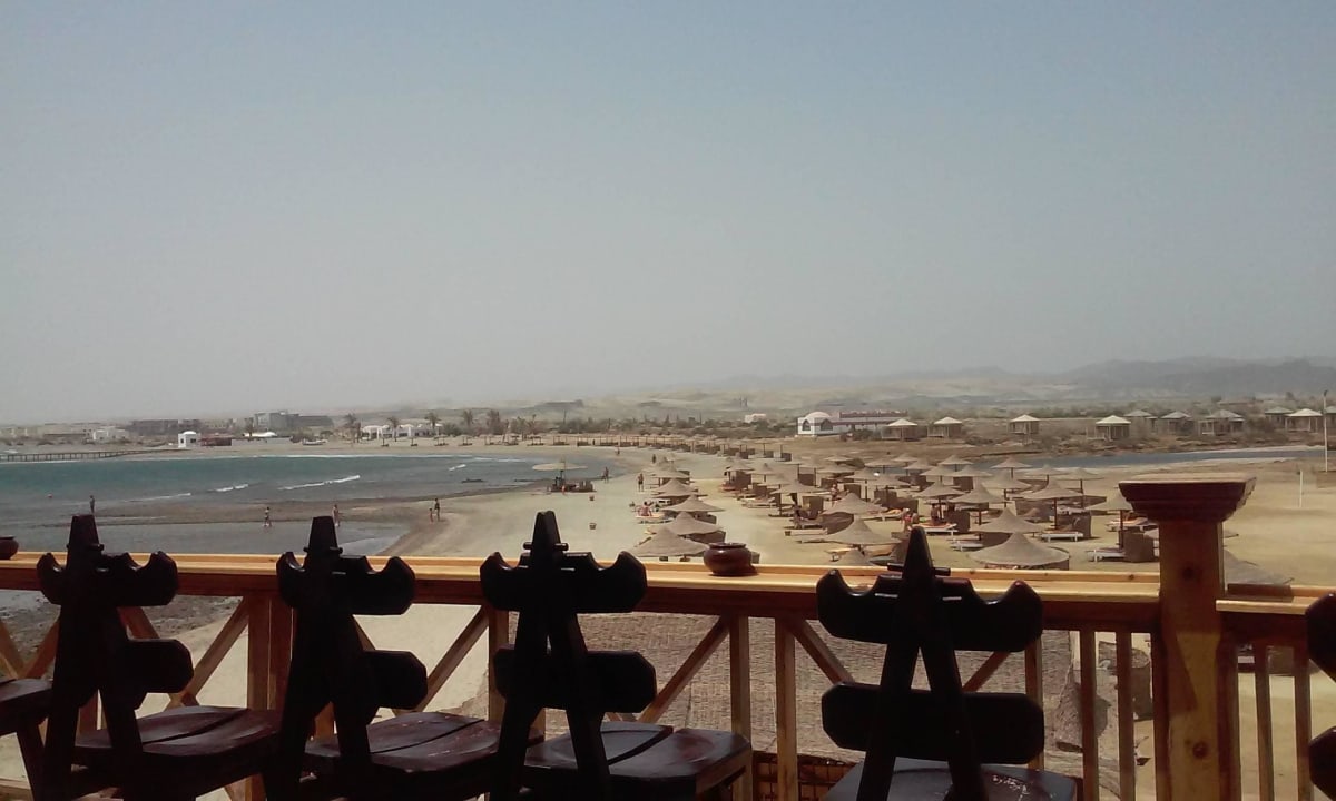 Widok z baru Panorama Three Corners Equinox Beach Resort