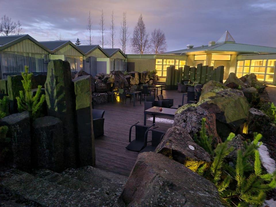 Gartenanlage Icelandair Hotel Fludir
