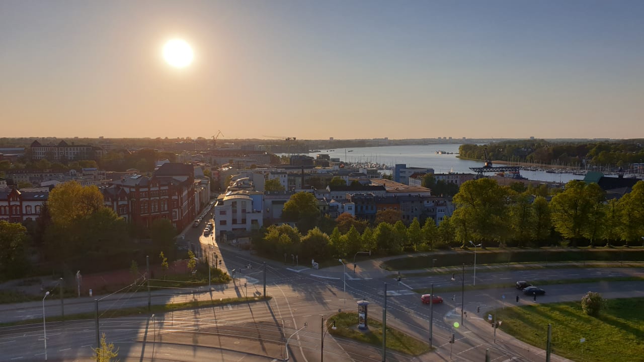 Ausblick ScanHotels City Rostock