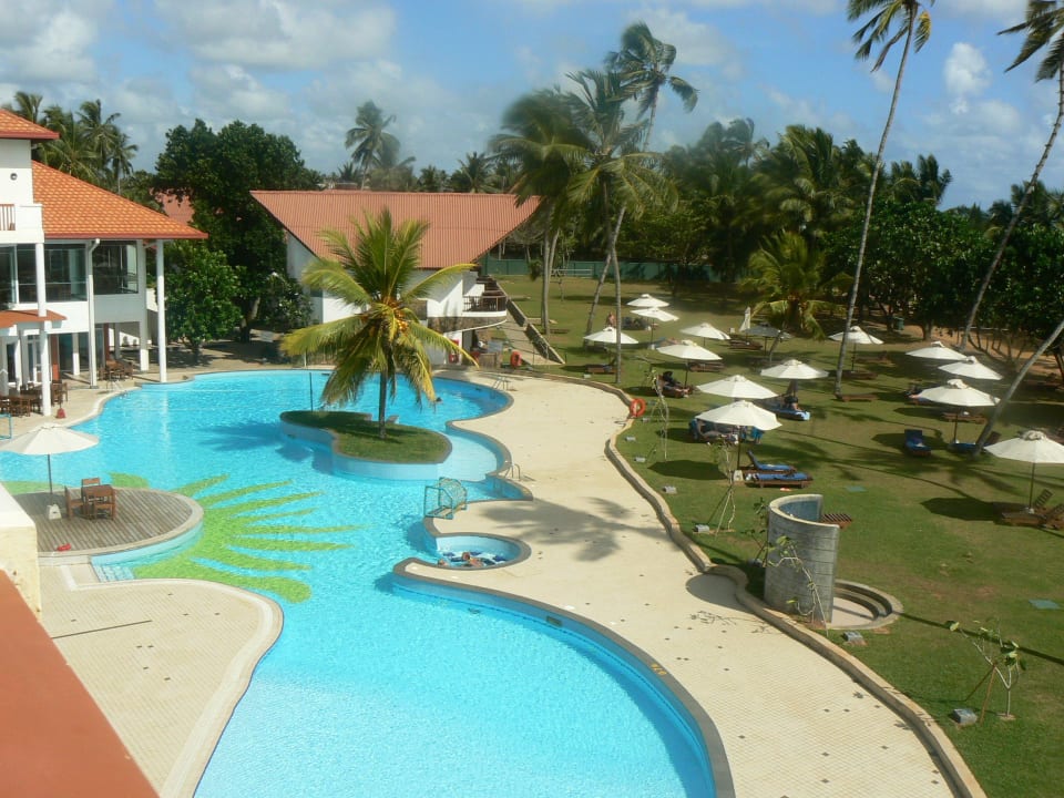 Von unserer Terrasse Turyaa Kalutara