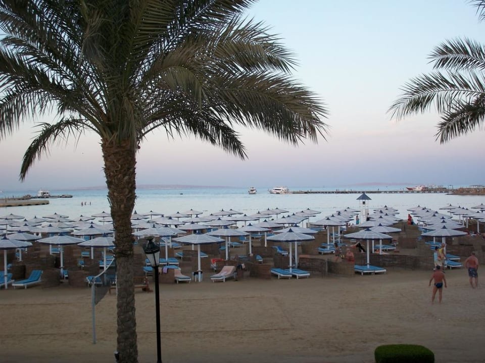 Blick vom Balkon 3000 Block Pickalbatros Dana Beach Resort - Hurghada