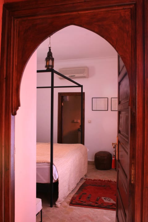 Blick ins Doppelzimmer Hotel Riad Honey